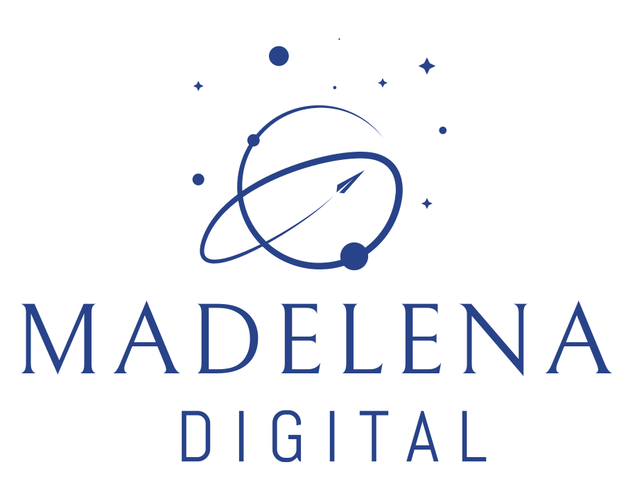 logo for madelena digital services